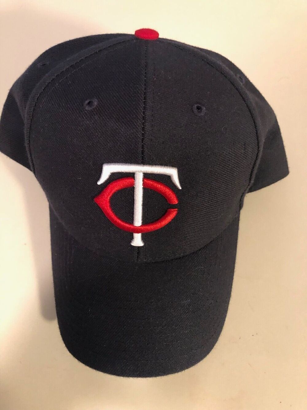 Minnesota Twins Hat Cap Strap Back Mens MLB Baseball Twins Enterprise Blue